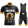 Team Jersey Men's Cycling Pants with Gel UCI BORA Outfit Set Jerseys Man Blouse Summer Clothes   Mountain Bike Clothing Mtb