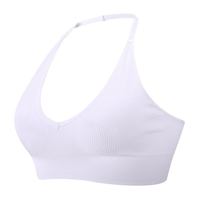 Sexy Deep V Triangle Cup Seamless Halter Backless Comfortable Bra