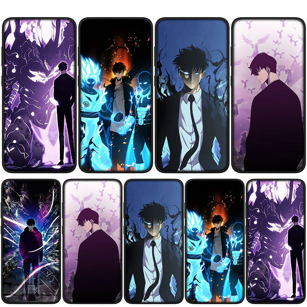 for Samsung Galaxy S25 S24 iPhone 17 16 15 Xiaomi Redmi Note 14 13 12 11 Plus Pro Max XR Phone Case Sung Jinwoo Solo Leveling Arise OPPO Huawei Cover