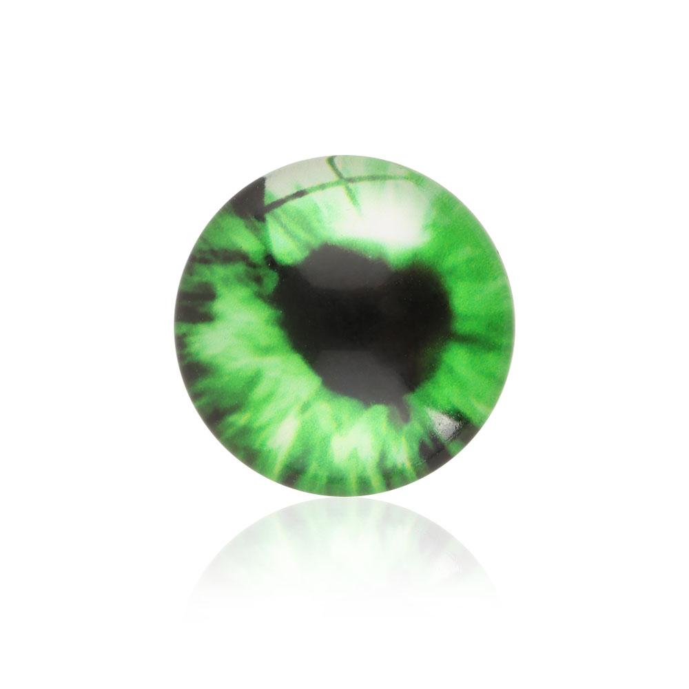 20Pcs 10MM/16MM/20MM Funny Animal Accessories Time Gem DIY Crafts Eyeballs Glass Dolls Eyes