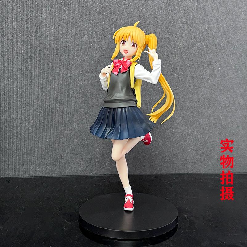 Popular rock and roll Ijichi Hongxia standing alone beautiful girl Biye anime figure peripheral case ornaments gift