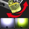 Портативный светодиодный рабочий фонарь RGB, перезаряжаемый, из алюминиевого сплава, магнитный, 15 режимов освещения, многофункциональный, для кемпинга, УФ-свет