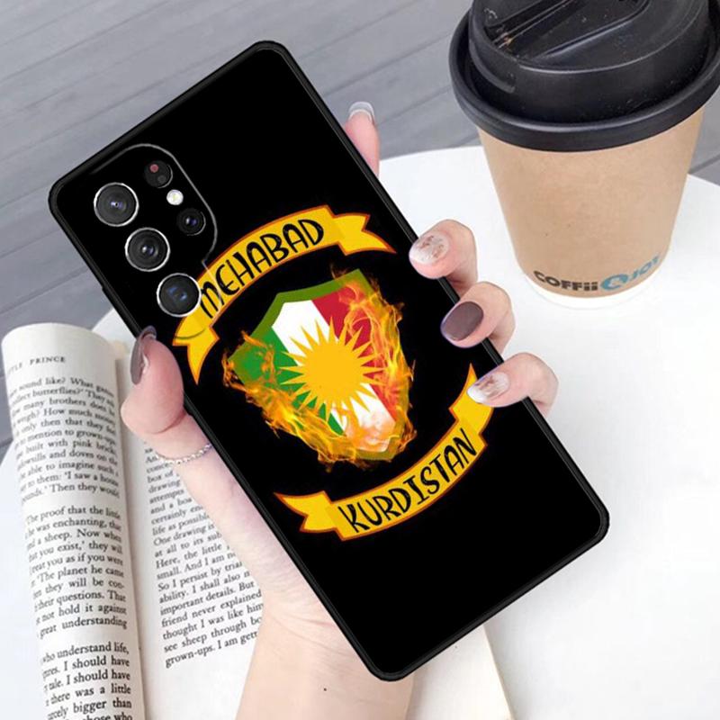 Чехол для телефона Курдистан Курдский Флаг Для Samsung Galaxy S24 S25 Ultra S21 S22 Ultra S10E Note 10 Plus Note 20 FE S23