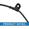 Front Rear Brake Pad Electronic Wear Sensor 34356792567 34356854168 for BMW X5 2011-2018 (Set of 2)