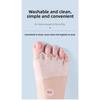 Gel Toe Separators 2 Pack with Bunion Splint - Comfortable Toe Alignment Tool for Physical Training