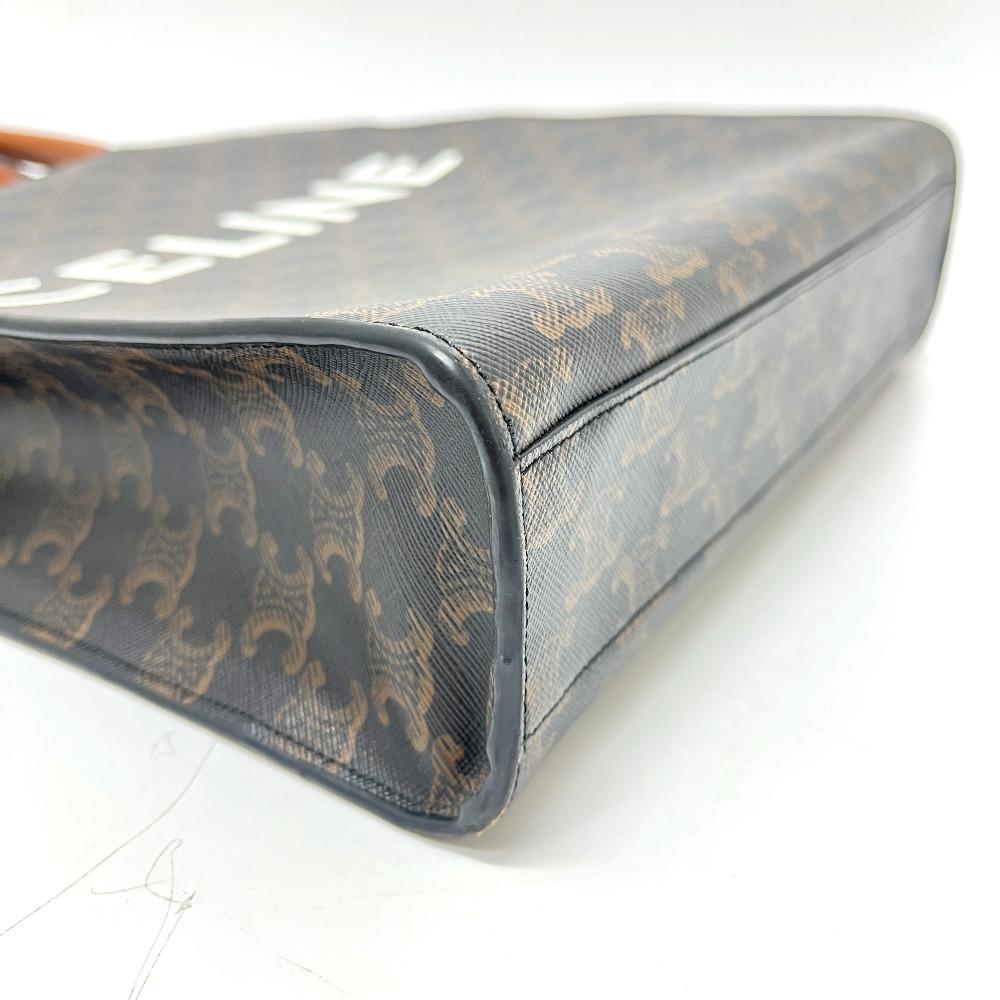 CELINE 191542 Triomphe Vertical Cabas Small Bag Back Handbag Tote Bag