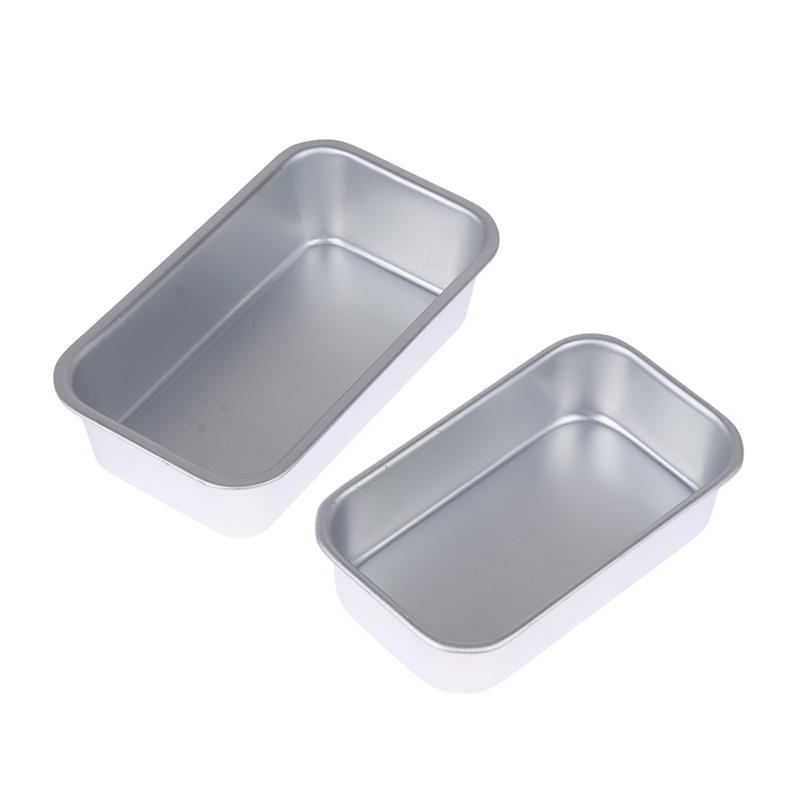 1Pc Square Box Mold Baking Tool Aluminum Alloy Non-Stick Bread Cake Toast Pan