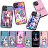 Для OPPO A54 A40 A60 A80 A18 A16 A17 A38 A78 A79 A57 A55 A96 A15 A12 Чехол для телефона Обои Единорог Милый Постер Корпус
