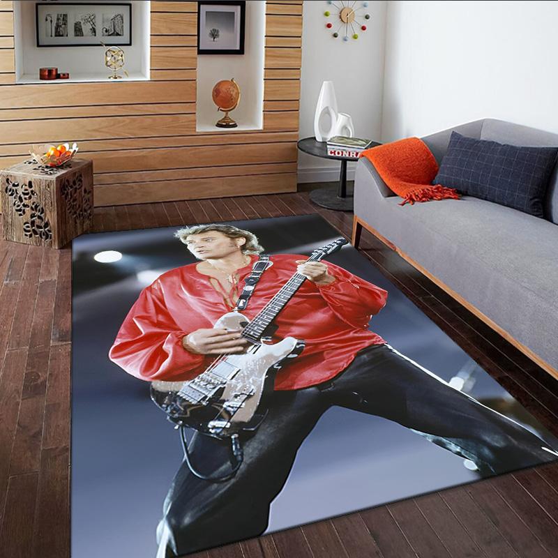 Rock Star Performance Carpet, Kitchen Rugs, Yoga Mat, Non-Slip Mats, Rug for Bathroom, Living Room bedroom, Camping Rugs Christmas Gift