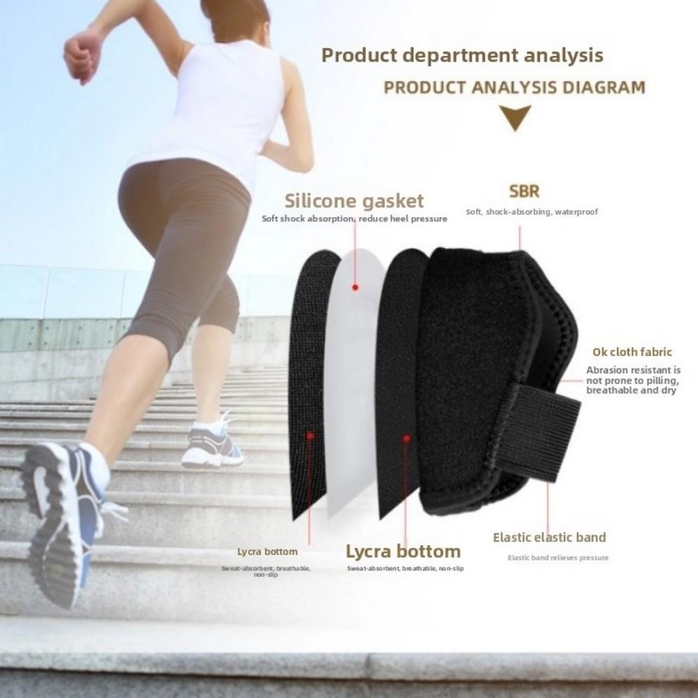 1 пара силиконовых пяточных подушечек, невидимые стельки, новые гелевые пяточные подушечки, ортопедическая поддержка свода стопы