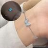 Sweet Butterfly Bracelet Elegant Women Jewelry Ins Forest Necklace Bracelet  Girl