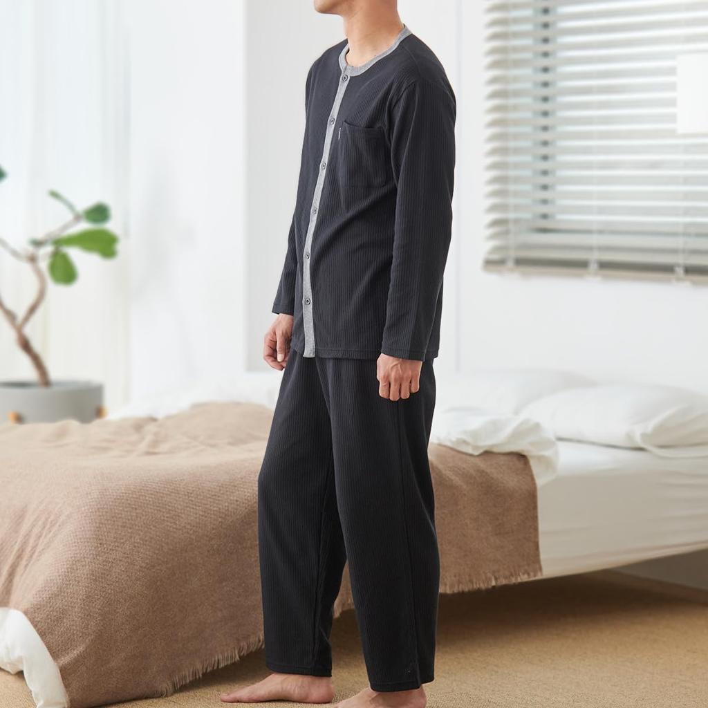 Venex Knit Soccer Recovery Light Size M Men's Pajamas, Gray,