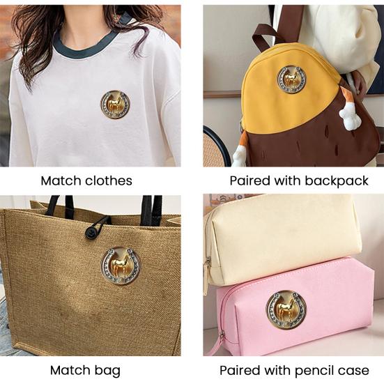 Брошь в ретро-стиле, булавка с узором в виде головы лошади, с эмалью в технике пуантилизма, с дизайном солнца, символ удачи, лацканы пиджаков, пальто, шляпы, значок