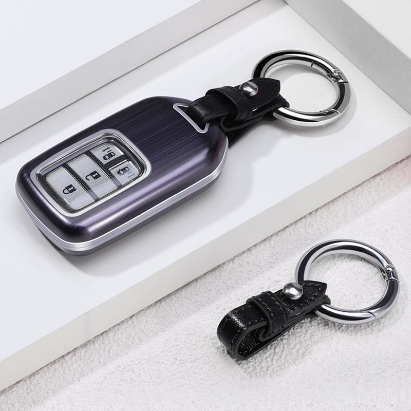Чехол для ключа Honda для Civic, CRV, Hybrid, Odyssey, XRV - Защитная оболочка и пряжка