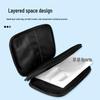 Чехол для ракетки для настольного тенниса "Галактика": Компактная двухслойная спортивная сумка для хранения с двойной молнией и защитной конструкцией.