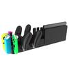 Зарядная станция 6-в-1 для Nintendo Switch, Joy Pad 2 Pro, поддержка зарядки USB 2.0 и игровых аксессуаров