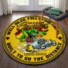 Ретро забавный ковер Rat Fink, круглый ковер, декор для гостиной, ковер Mancave, напольные коврики, ковры для спальни, стул, коврик, подарки для папы