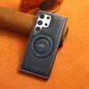 Чехол-держатель из кожи Business Leather с магнитным вращающимся кронштейном для Samsung Galaxy S24 Plus S23 S22 Ultra для MagSafe Luxury, защита объектива, противоударный чехол для телефона