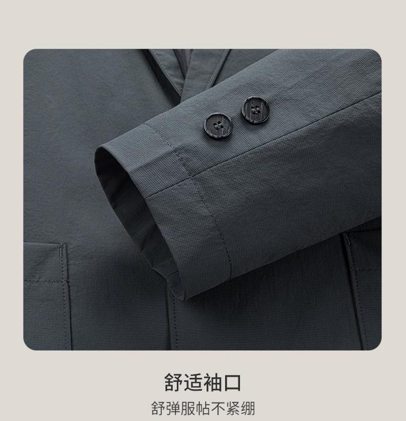 [Light Luxury and Simplicity] Business and Leisure Western Jacket for Men in Spring, Solid Color, Versatile, Easy to Manage Commuter Suit
