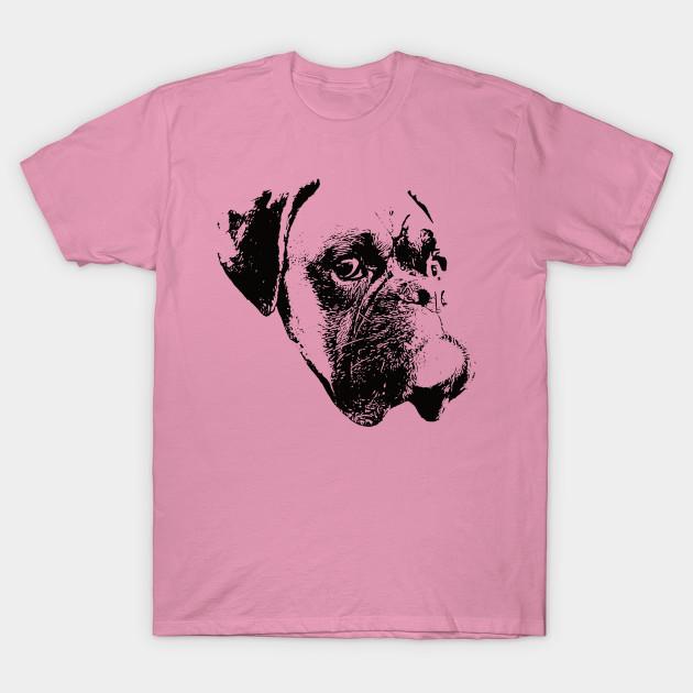 T Shirt Women Boxer Dog Face Design A Boxer Christmas Gift Harajuku Print Kawaii Tshirt Summer Short Sleeve Female T-Shirt Top Tee
