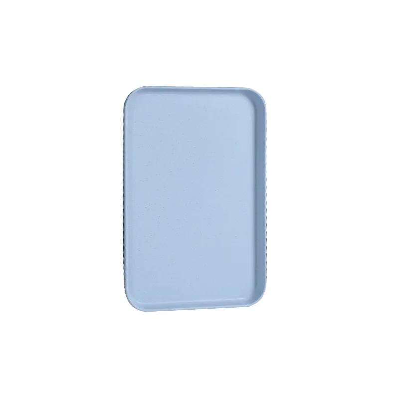Новый Nordic PP поддон пластиковый поддон еда хлеб форма зеленый прямоугольный хранение бытовые кухонные принадлежности отель сервис поднос десерт