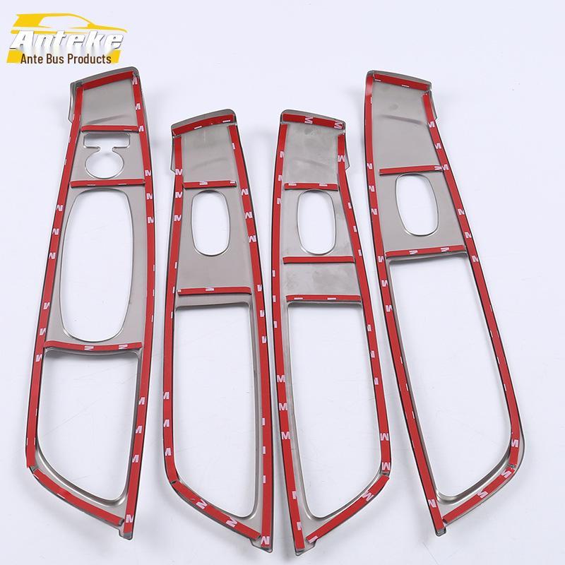 Koleos Window Armrest Lift Switch Decorative Frame Accessories for 17+ Models