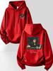 Streetwear Trend Men's "The World Is Yours" Tony Montana Printed Hooded Sweatshirt