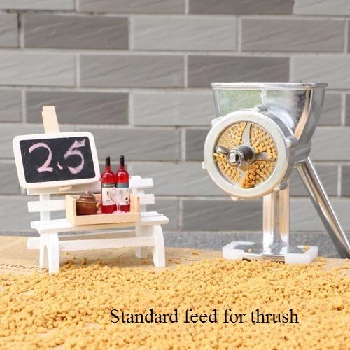 Ручная грануляторная машина для домашнего разведения кур, рутин, корм для цыплят, голубей, домашняя приманка, приманка для рыбы, корм для птиц, собак