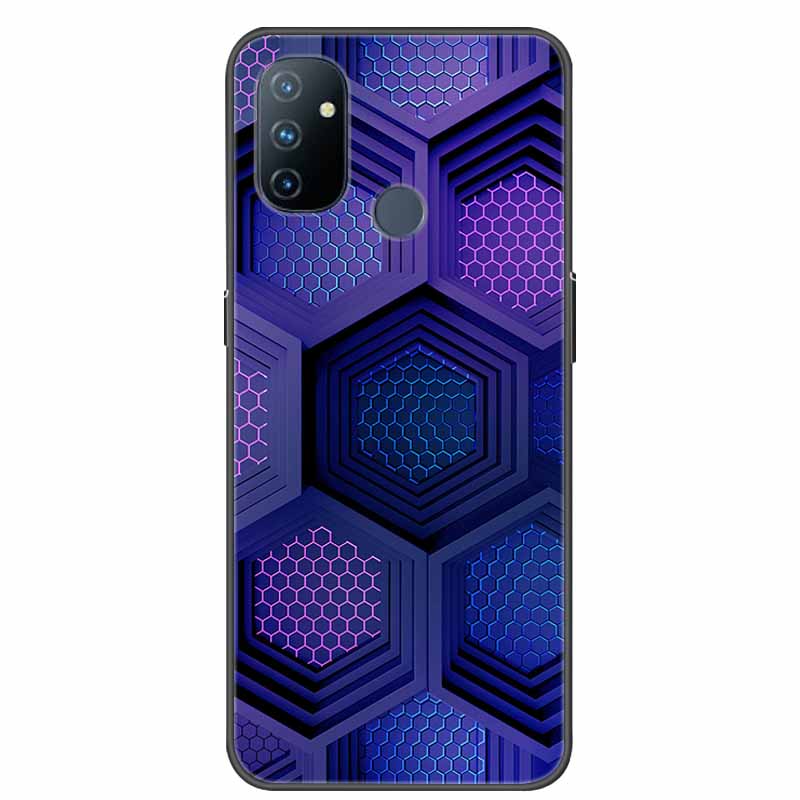 Для чехла OnePlus Nord N100 Роскошный силиконовый ТПУ Мягкий задний чехол для телефона для OnePlus Nord N100 BE2013 Защитный Прекрасный Coque