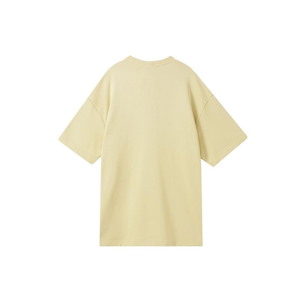 Nike Sportswear Circa Logo Crew Neck T-Shirt Men Tops Gold DX0188-783
