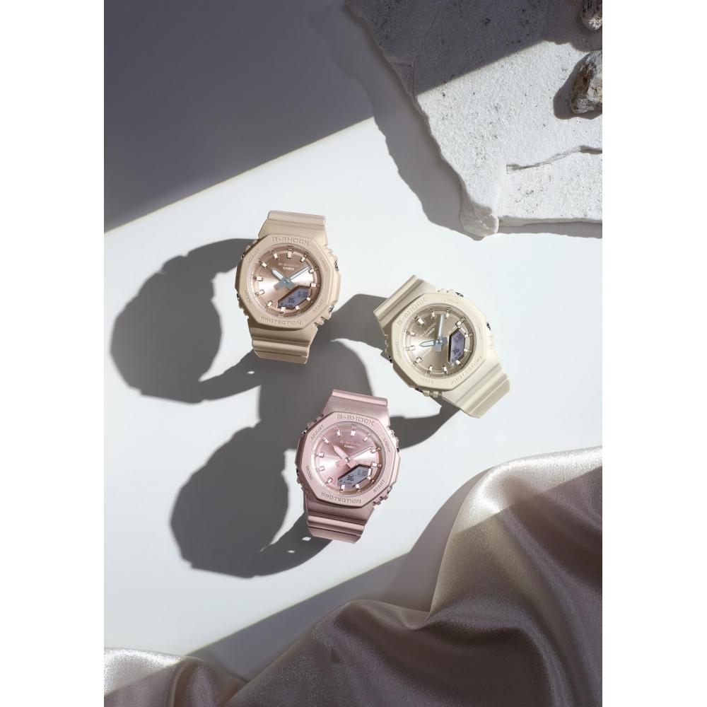 G-SHOCK [Casio] Часы используют биопластик GMA-P2100ST-9AJF женские бежевые