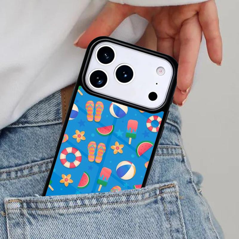 Летний чехол для телефона Love для iPhone 17ProMax 12 13 14 15 16e 17 Pro Max Plus Air Cover