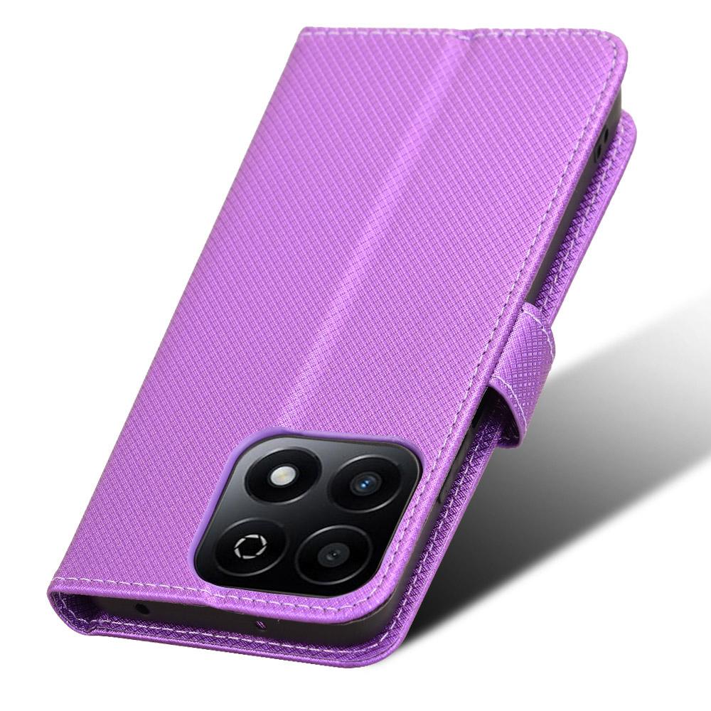 Для Honor 200 Smart 5G/Play 60 Plus 5G/Play 9T/X7c 4G Чехол Текстура бриллианта Искусственная кожа Чехол для телефона