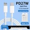 Сертифицированное 3C Быстрое зарядное устройство с двумя портами PD20W для мобильных телефонов Apple 15