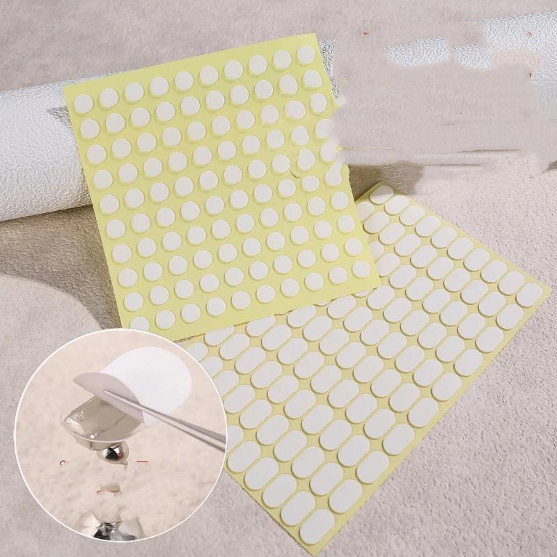 Special double-sided adhesive for nail salon Ultra-thin seamless transparent fixed nail plate practice nail salon jelly gel nail art tool