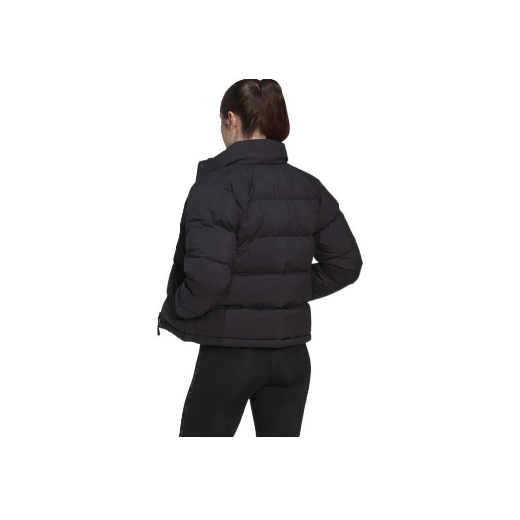 Новая пуховая куртка Adidas Зимняя женская черная HG8696