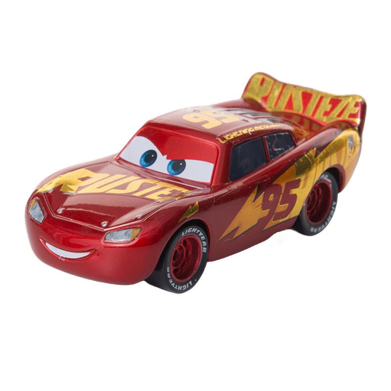 Машинка для мальчика Pixar Cars Полная серия гоночная Молния Маккуин 1:55 Металлических литых машинок Детская игрушечная машинка Идея рождественского подарка
