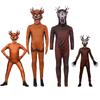 Новый Костюм Косплей Олень в Лесу 99 Ночей для Детей Животное Олень Косплей Комбинезон Костюмы для Хэллоуина Взрослый Дети