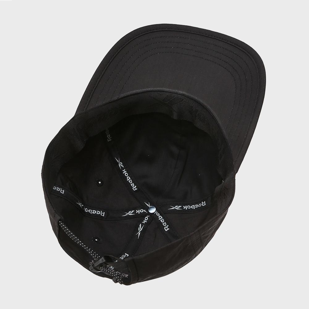 Reebok Круглая нейлоновая бейсболка черного цвета