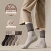 "Unisex Retro Thick Velvet Wool Anti-Pilling Mid-Tube Socks - Autumn & Winter Collection"