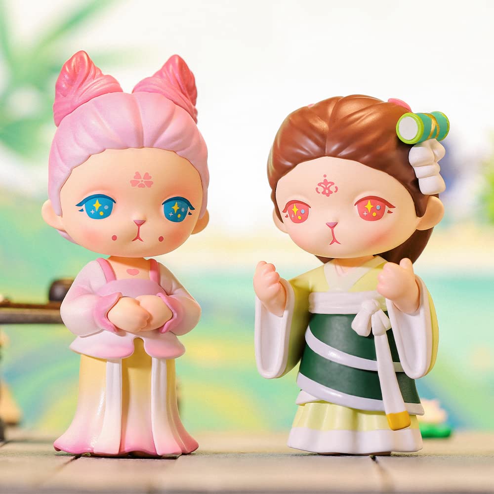 POPMART BUNNY Playfulness Series Popmart Figure Мягкий винил Gacha Gacha Gacha Товары для персонажей Модная игрушка BUNNY Bunny [Коробка ассорти]