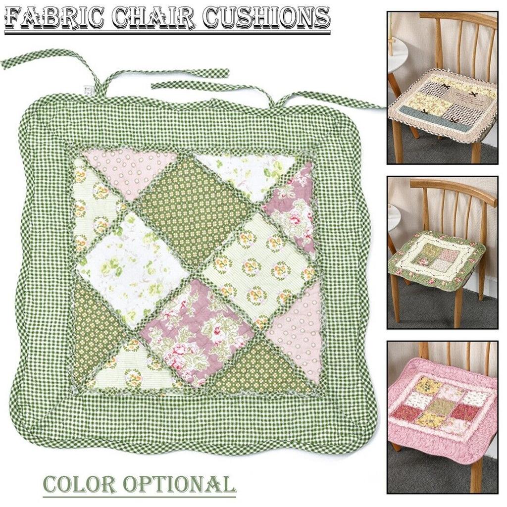 Подушка для стула с завязками, подушка для стула, фермерский дом, цветочное кухонное обеденное сиденье G
