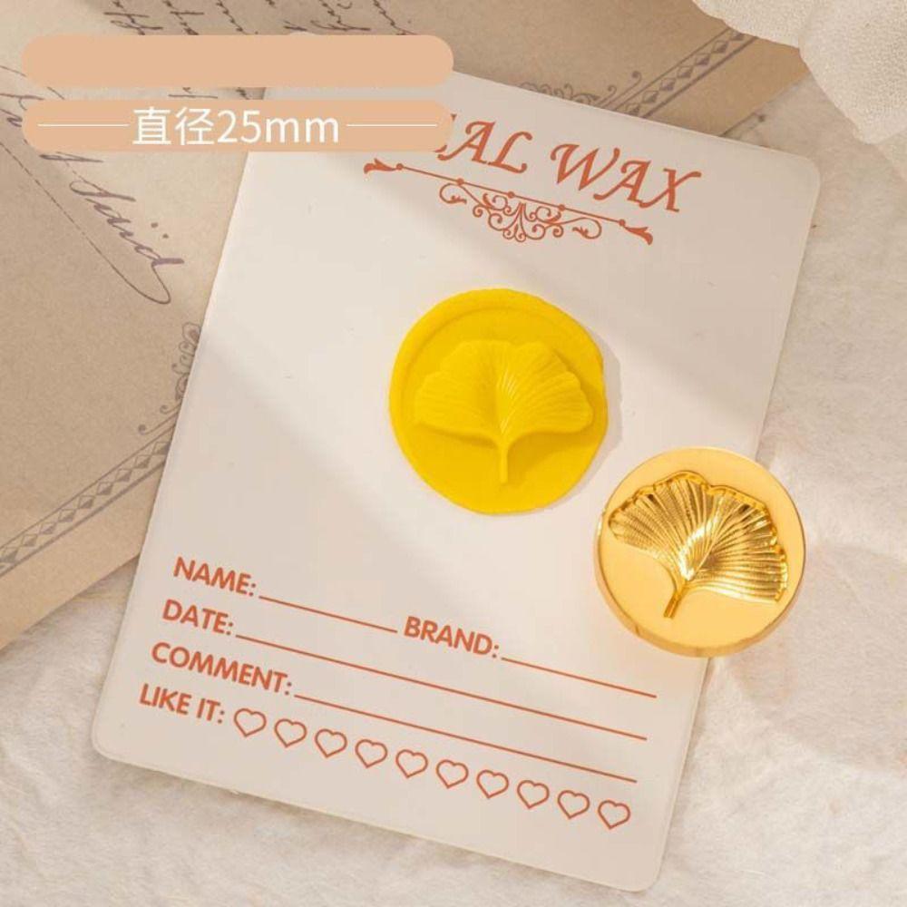 European-style Retro Sealing Wax Stamp Head Snowflake Wax Seal Stamp Polyshaped Head Stamp