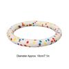 Solid Elastic Pet Chew Toy Colorful Pull Ring Dog Molar Ring  Pet Mood Calming