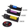 1 шт. USB-зарядное устройство для аккумуляторов 18650 для аккумуляторов 10440 14500 16340 18350 18500 26650