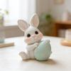 Hare Eggs Silicone Molds Easter Candle Silicone Mould Food Safe Cake Fondant Baking Mould for Candle Soap Chocolate