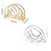 Кованое железо Стойка для хранения салфеток Металлический диспенсер для салфеток Высококачественная бумажная подставка Украшение стола