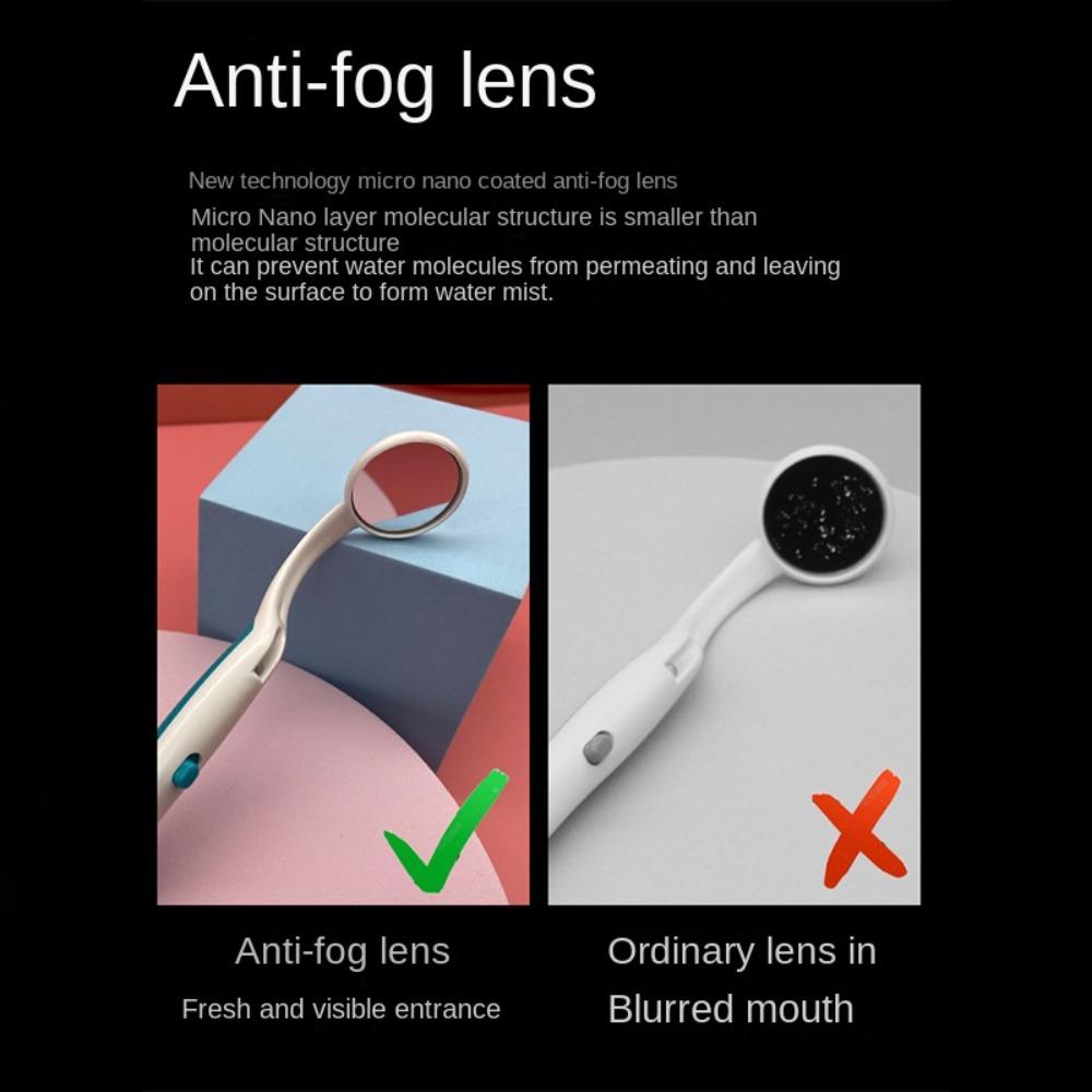 Зеркало Стоматологические Инструменты Стоматологическое Зеркало Со Светом Ротовое Зеркало Защита От Запотевания Стоматологическое Зеркало Яркое Освещение