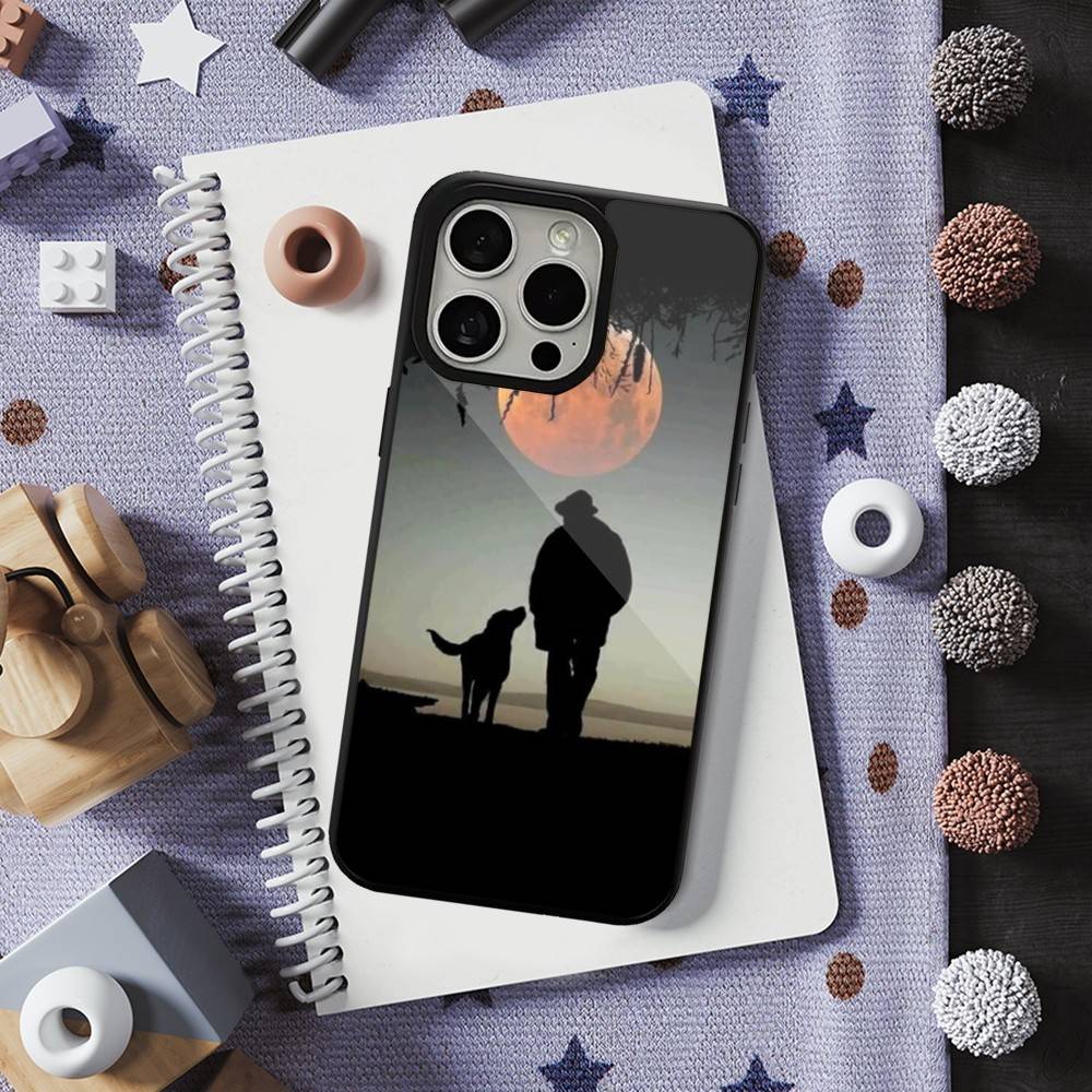 Hunter Dog For iPhone 15,Mini,13,Max,11,12,Pro,16,17,14,Plus,For Magsafe,Magnetic Wireless Charging Case