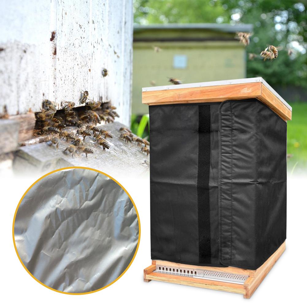 75,2 X 23,5 дюйма 600D Оксфордская пленка для улья Водонепроницаемая изоляционная пленка для улья Ветрозащитная зимняя защитная пленка для улья